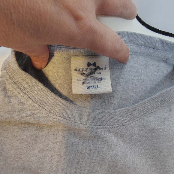 Simply Southern Gray 'Keep It Simple' Dog Tee - Picture 3 of 3